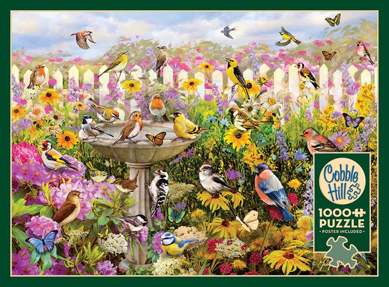 1000 pcs - Backyard Bird Bath