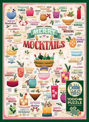 1000 pcs - Merry Mocktails