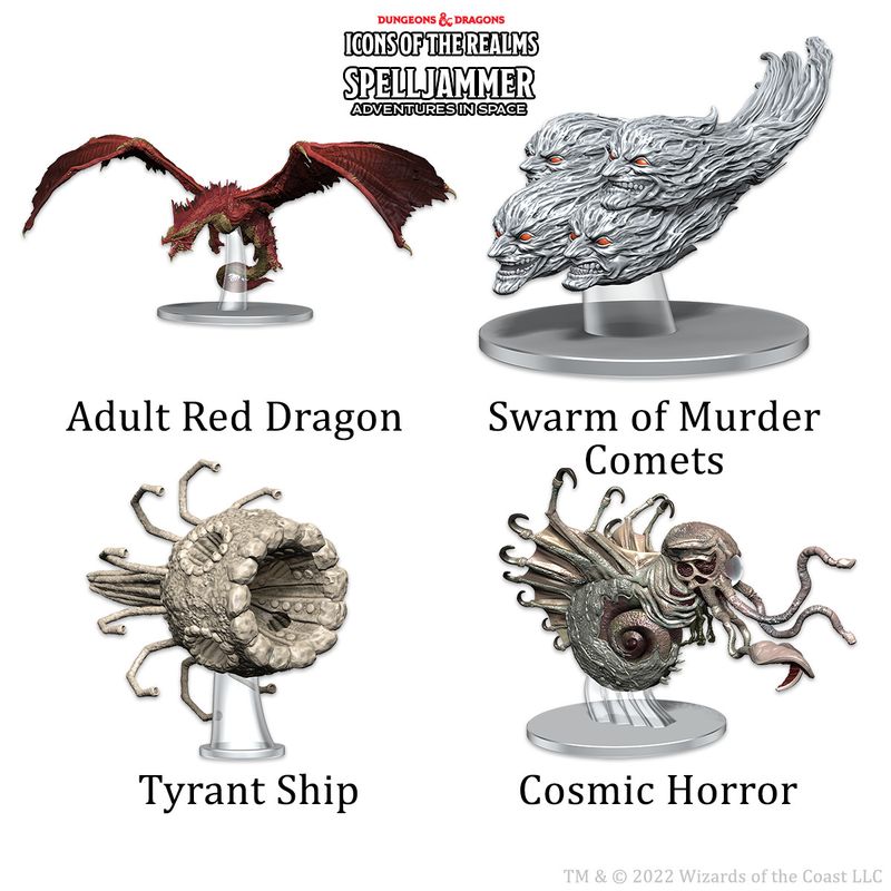 D&amp;D Icons of the Realms: Ship Scale Threats From The Cosmos