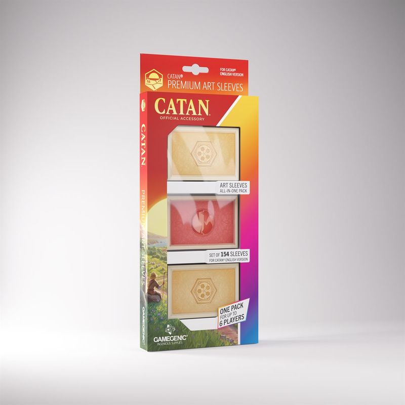 Sleeves - 56x82mm - GameGenic - 154/pk - Art Sleeves - CATAN