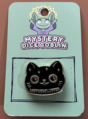 Enamel Pin - Mystery Dice Goblin - Motherfluffer