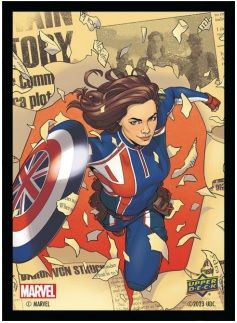 Sleeves - 66x91mm Ultra-Pro Matte Sleeves - Marvel: Captain Carter - 65p/k (Standard CCG)