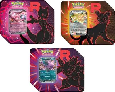 Pokemon TCG - Team Rocket Tin: