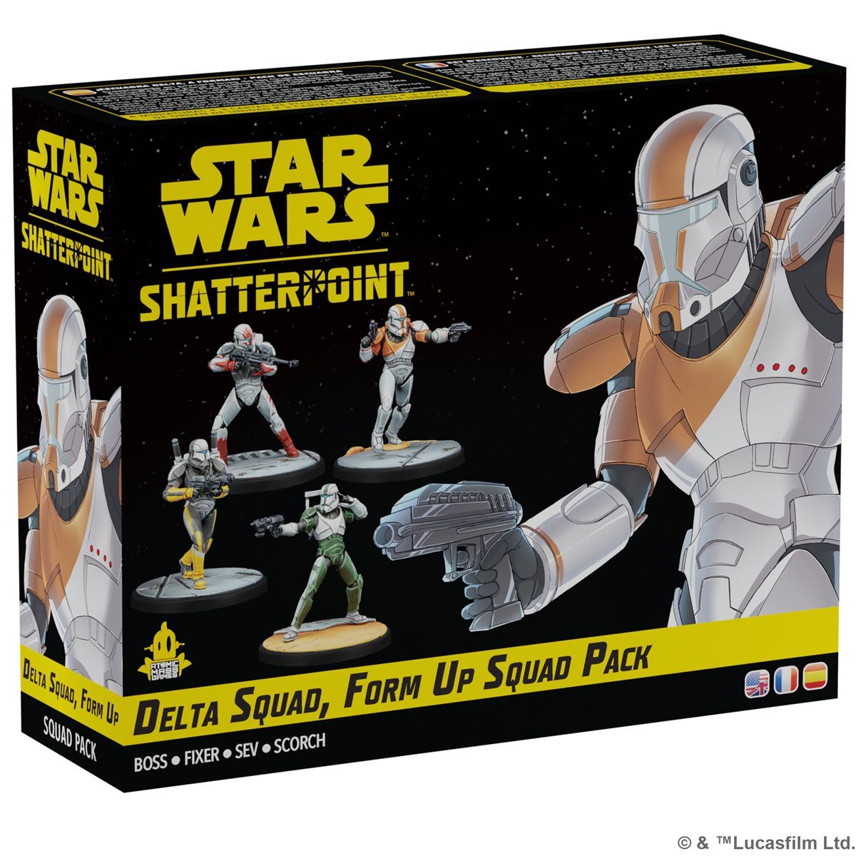Star Wars - Shatterpoint: Delta Squad, Form Up: Delta Squad Squad Pack