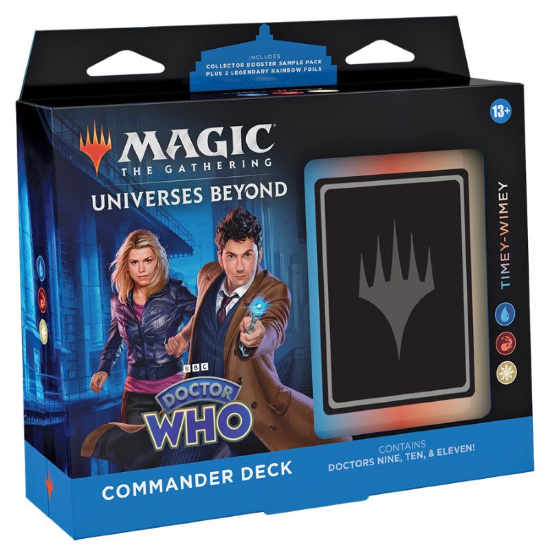 Magic the Gathering TCG Universes Beyond: Doctor Who Commander Deck, Name: Timey-Wimey