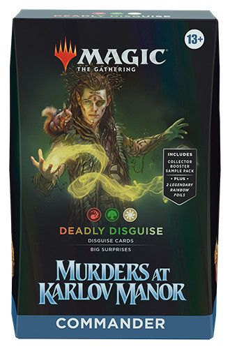Magic the Gathering TCG Murders at Karlov Manor Commander Deck, Type: Deadly Disguise