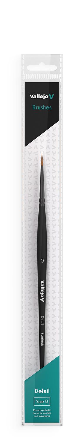 Vallejo Brush: Synthetic Hair Detail -, Type: #0