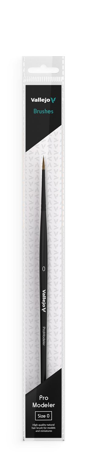 Vallejo Brush: Natural Hair Pro Model -, Type: #0