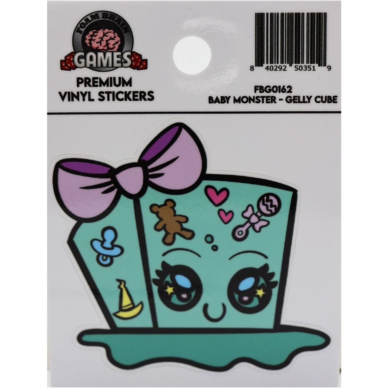 Baby Monster Index Stickers, Type: Gelly Cube