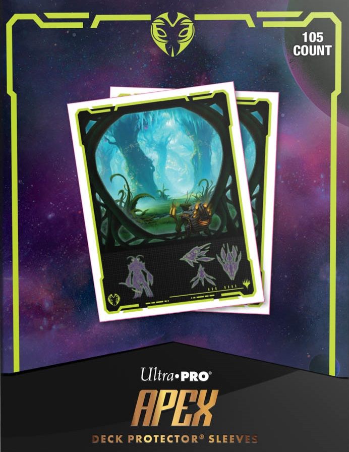 Sleeves - 66x91mm - Ultra Pro Apex - 105/pk - MTG Edge of Eternities -, Type: Evendo Waking Haven