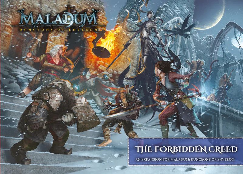 Maladum: Dungeons of Enveron: The Forbidden Creed Expansion