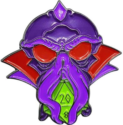 Enamel Pin - Bazaar Octopus D20
