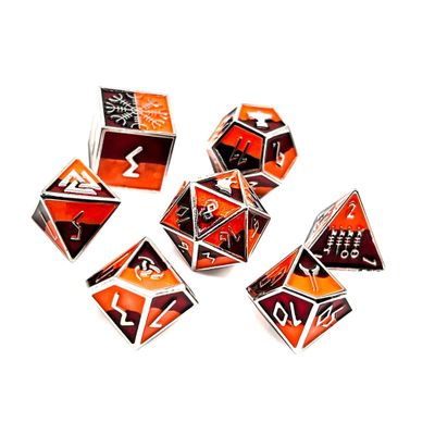7-Piece RPG Norse Dice Set: Skoll