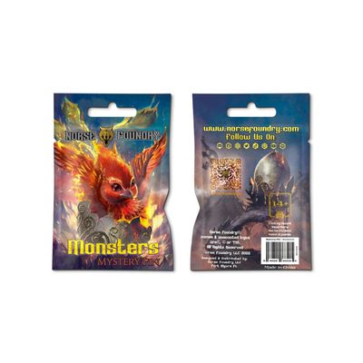 Enamel Mystery Pin - Monsters