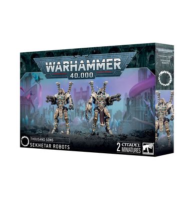 Warhammer 40K: Chaos Space Marines (Thousand Sons) - Sekhetar Robots