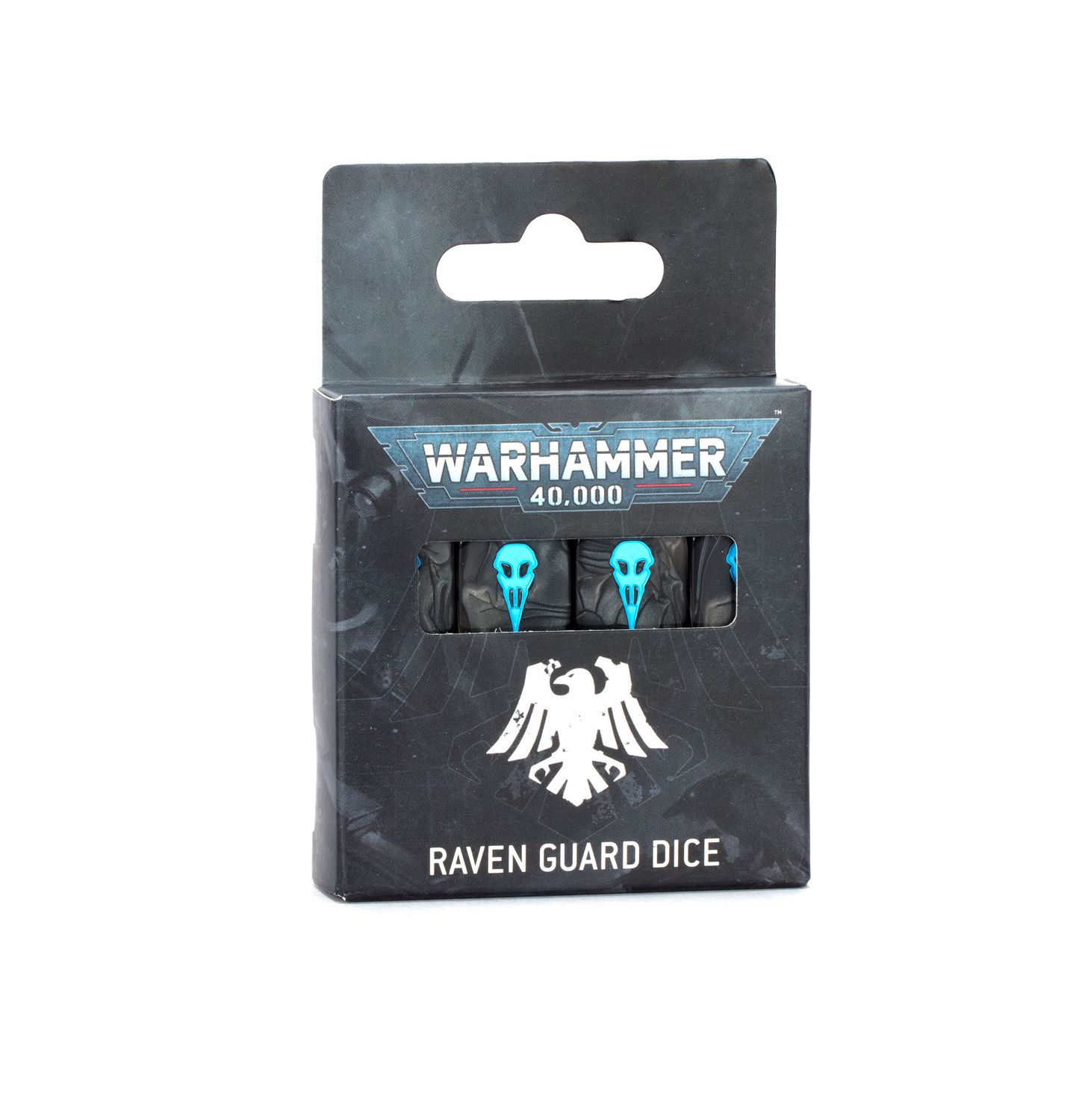 Warhammer 40K: Space Marines (Raven Guard) - Dice Set