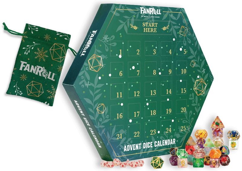 Fanroll Advent Dice Calendar 2025