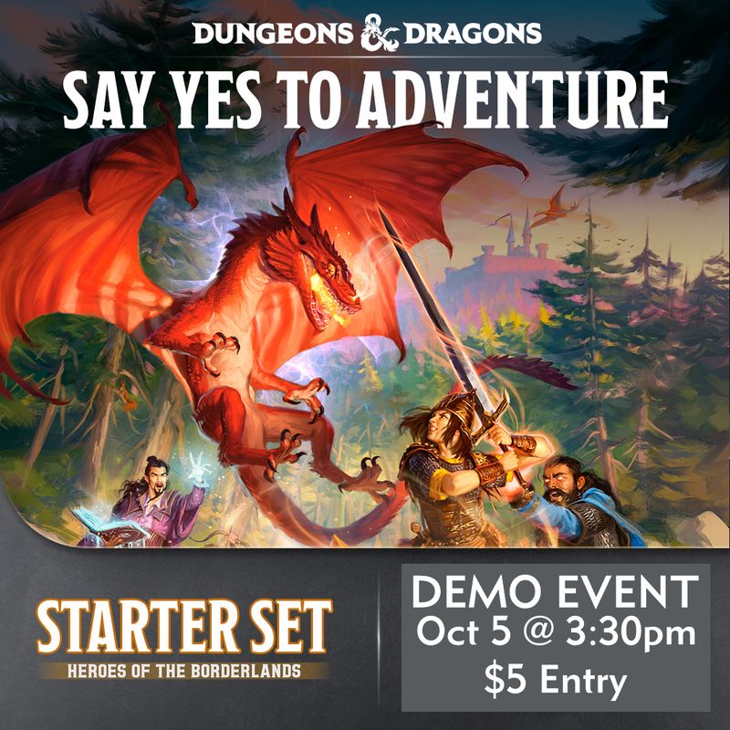 Dungeons &amp; Dragons: Starter Set 2025 Demo Event