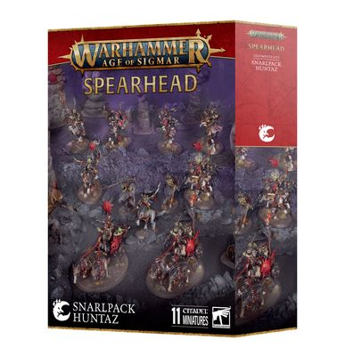 Warhammer Age of Sigmar: Gloomspite Gitz - Spearhead - Snarlpack Huntaz