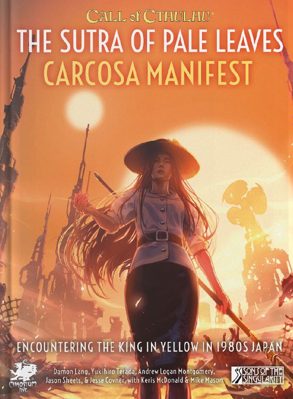 Call of Cthulhu RPG: The Sutra of Pale Leaves - Corcosa Manifest