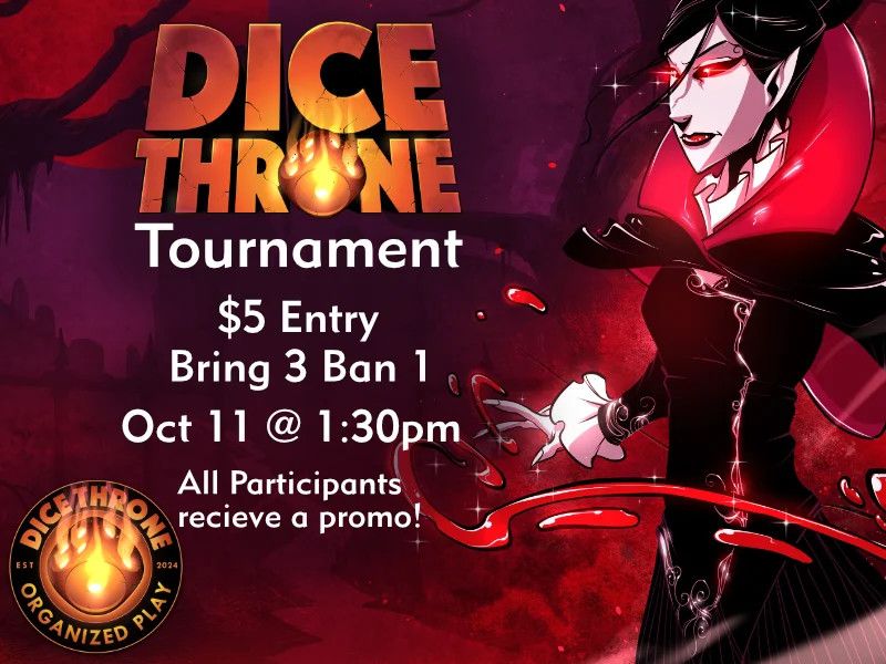 Dice Throne: Age of Devotion Tournament October