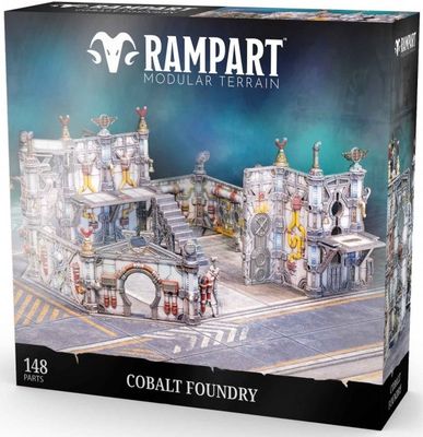 Rampart Modular Terrain: Cobalt Foundry Set