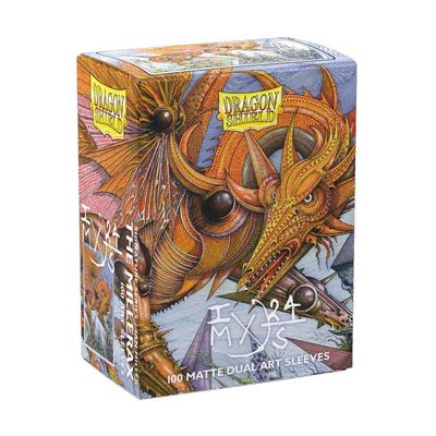 Sleeves - 63x88mm - Dragon Shield - 100/pk - Dual Matte - Millerax