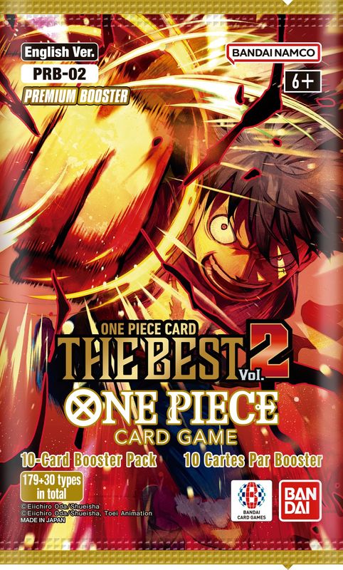 One Piece CG: The Best Vol. 2 - Premium Booster Pack