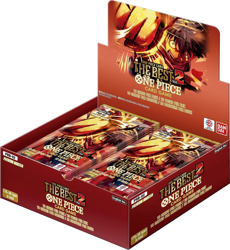 One Piece CG: The Best Vol. 2 - Premium Booster Box