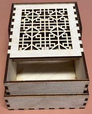 Wooden Dice Tower - 2 Piece
