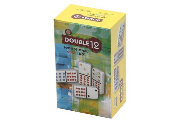 Classic Dominoes Double 12 Professional Colour Dot