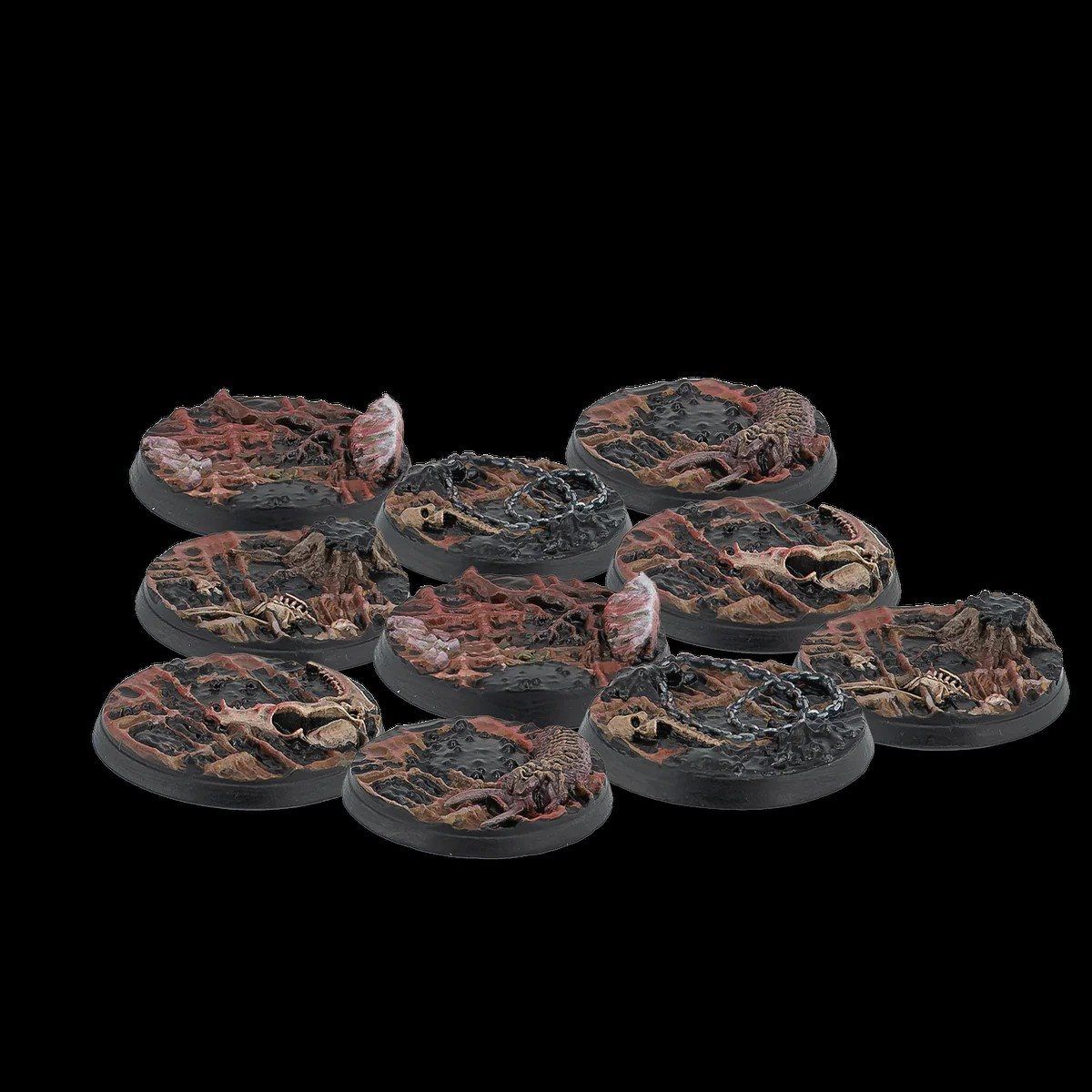 Warcrow: 30mm Scenery Bases - Scions of Yaldabaoth