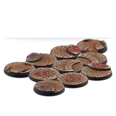 Warcrow: 30mm Scenery Bases - Feudom