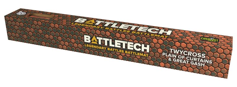 Playmat - Battletech: Twycross Plain of Curtains &amp; Great Gash