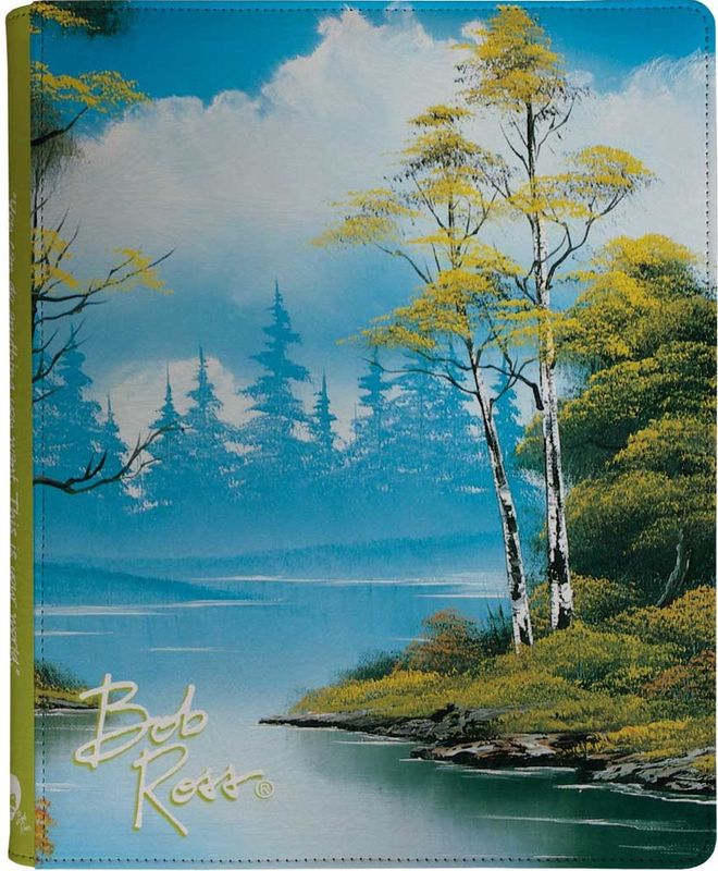 9-Pocket Pro Binder - Zippered - Bob Ross - Lakeside Path