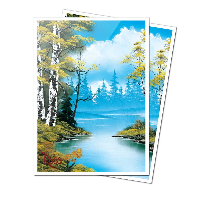 Sleeves - 66x91mm - Ultra Pro Apex - 105/pk - Bob Ross - Lakeside Path