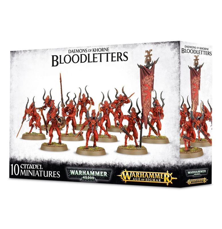 Warhammer 40K: Chaos Daemons (Khorne)/Age of Sigmar: Blades of Khorne - Bloodletters