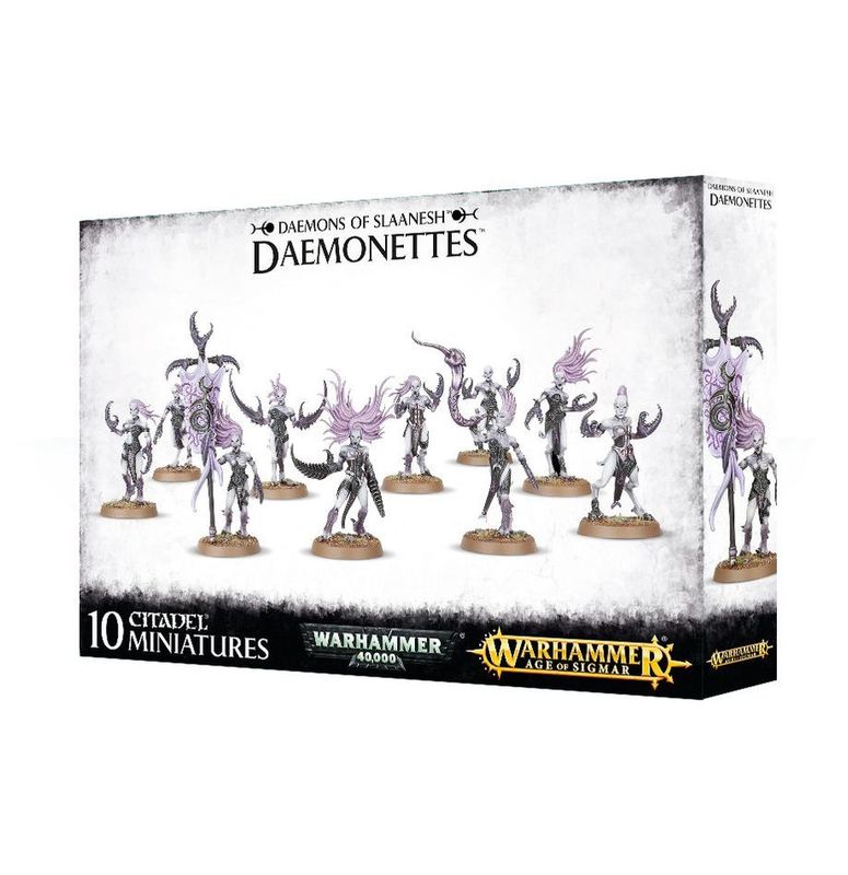 Warhammer 40K: Chaos Daemons (Slaanesh)/Age of Sigmar: Hedonites of Slaanesh - Daemonettes