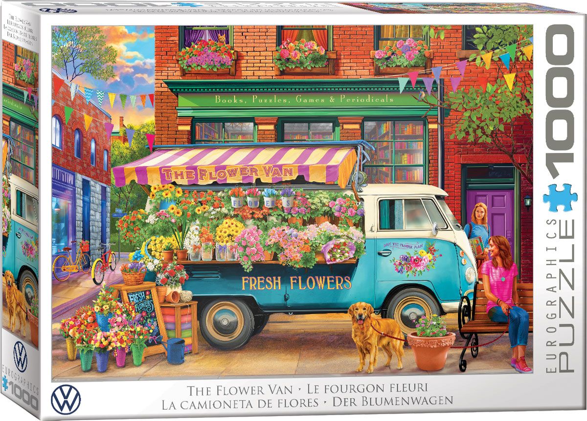 1000 pcs - The Flower Van