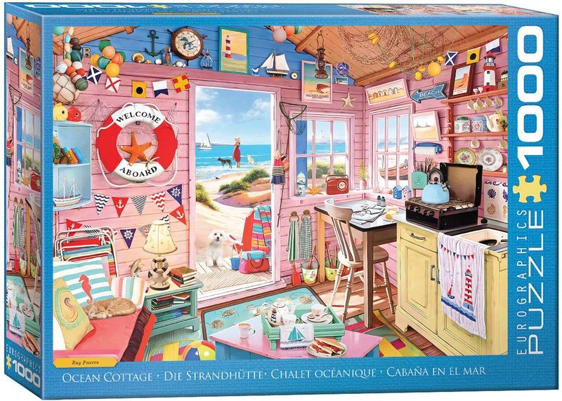 1000 pcs - Ocean Cottage