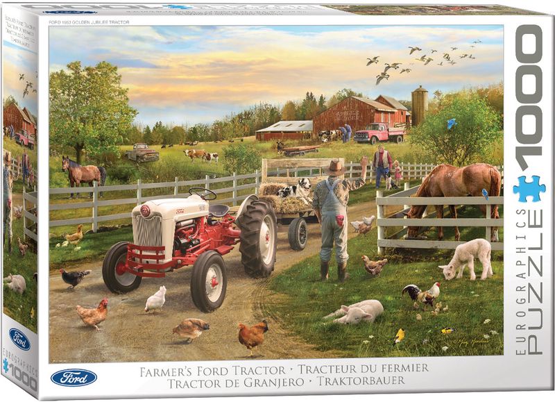 1000 pcs - Farmer’s Ford Tractor