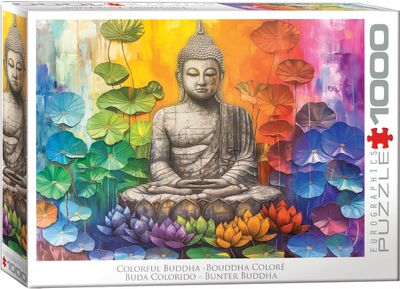 1000 pcs - Colorful Buddha