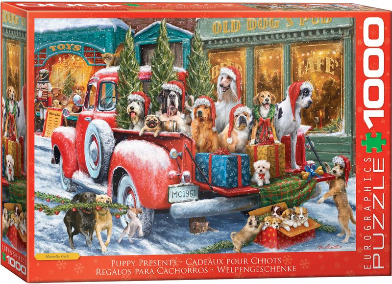 1000 pcs - Puppy Presents