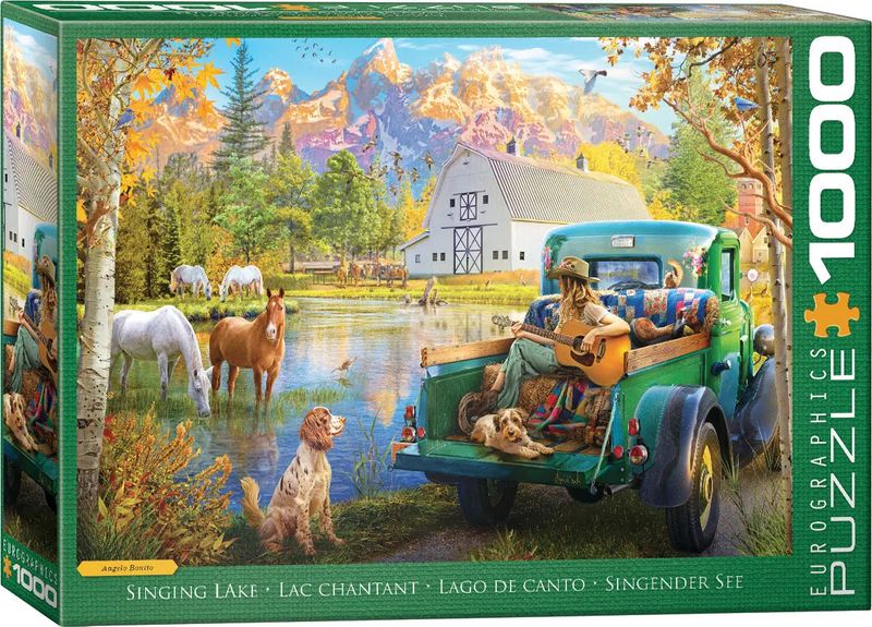 1000 pcs - Singing Lake