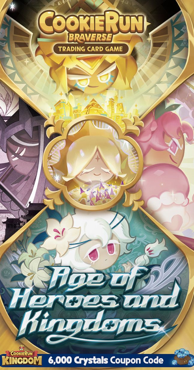Cookierun TCG: Age of Heroes and Kingdoms Booster Pack