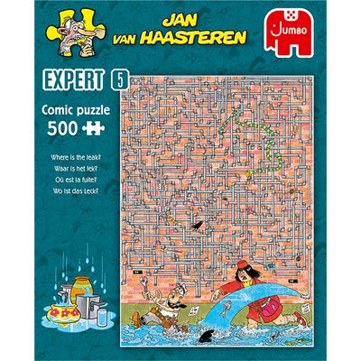 500 pcs - Jan van Haasteren: EXPERT 5, Where is the leak?
