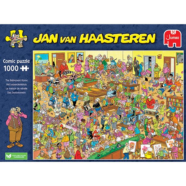 1000 pcs - Jan van Haasteren: The Retirement Home