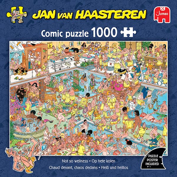 1000 pcs - Jan van Haasteren: Not so wellness