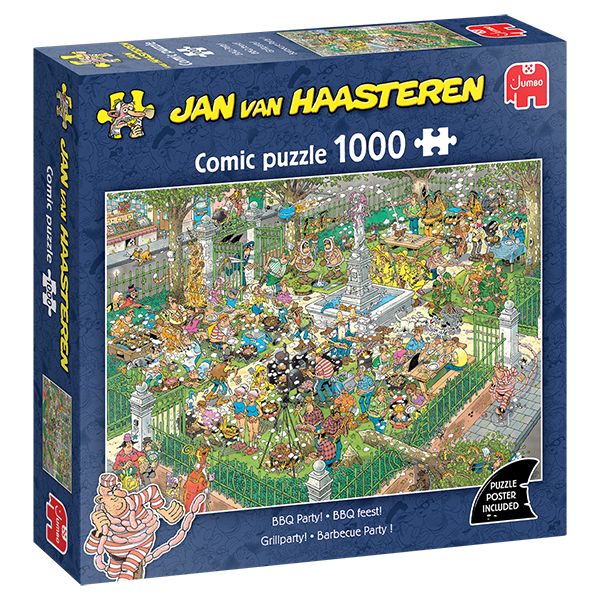 1000 pcs - Jan van Haasteren: BBQ Party!