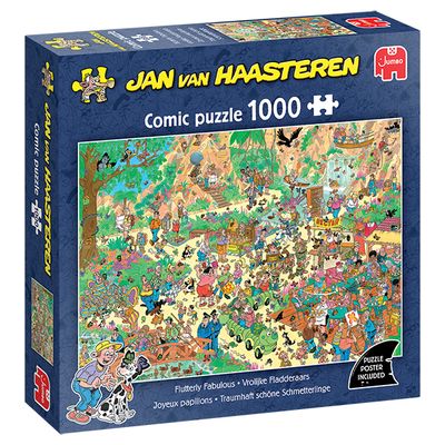 1000 pcs - Jan van Haasteren: Flutterly fabulous